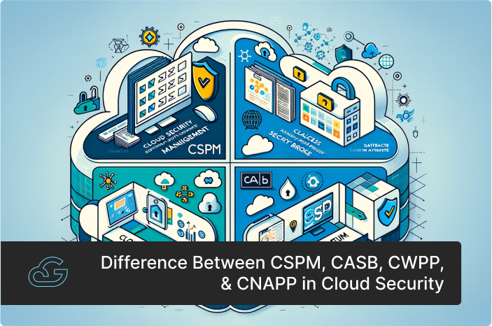 Difference Between CSPM, CASB, CWPP, & CNAPP in Cloud Security