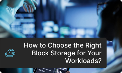  Choosing the right block storage