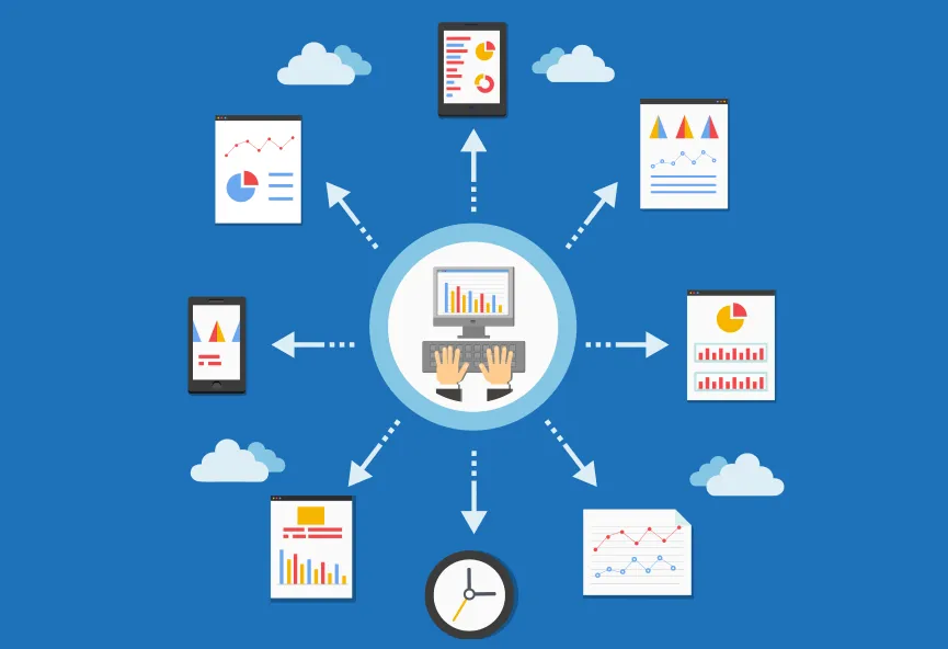 Hybrid Cloud IT Infrastructure - Infographics